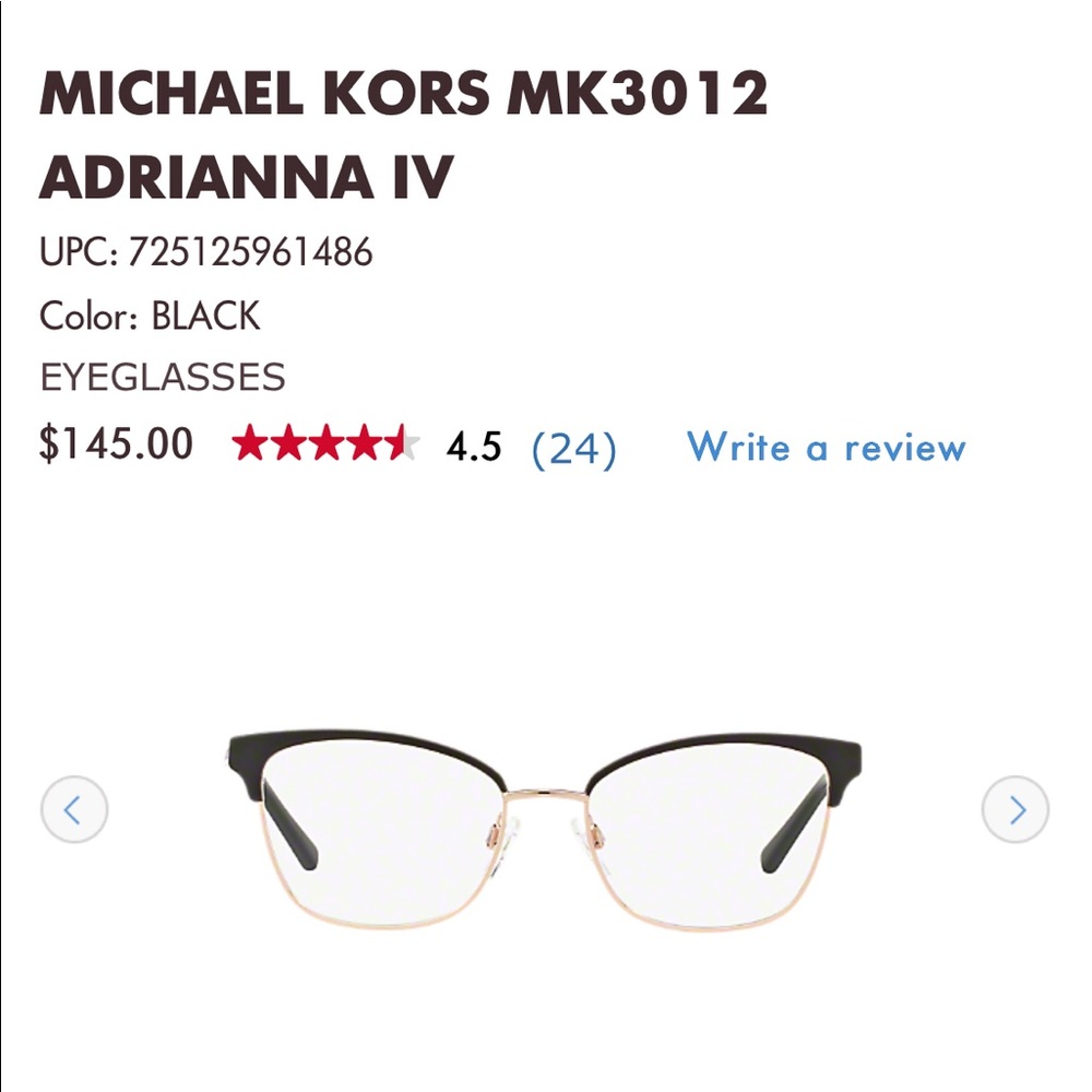 Michael Kors glasses